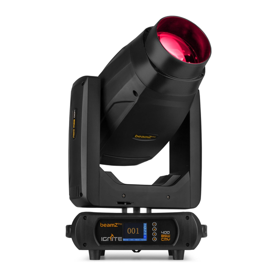 Beamz Pro IGNITE400 User Manual