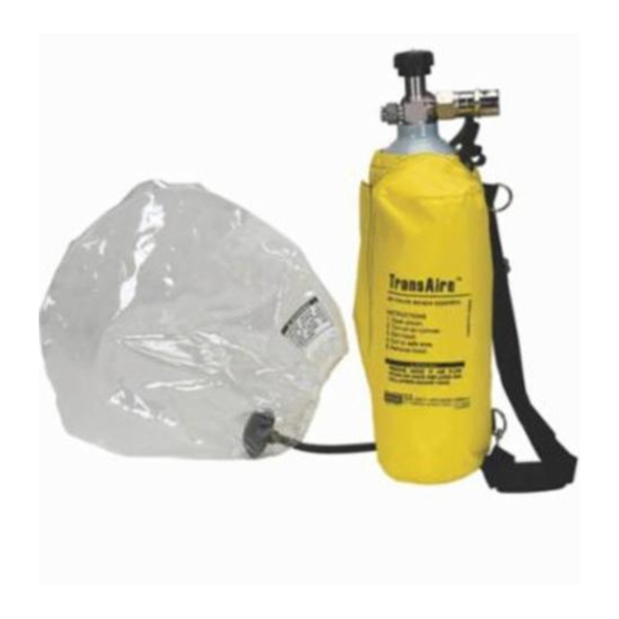 MSA TransAire Escape Respirator Manuals