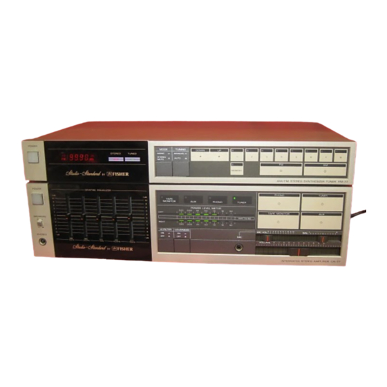 Fisher CA-77 Service Manual