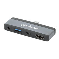 Manhattan IUSB32C-HUB4HPD35 Instructions