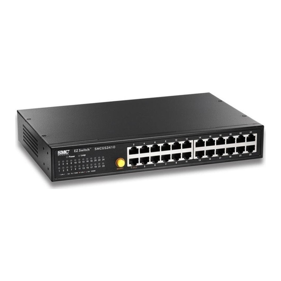 SMC Networks EZ Switch SMCGS1610 User Manual
