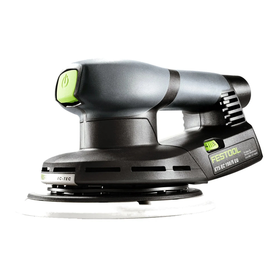 Festool ETS EC 150/3 EQ Original Operating Manual