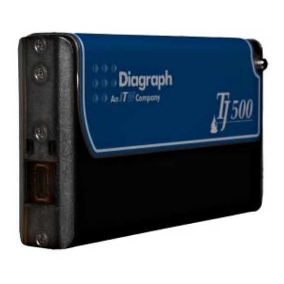 Diagraph TJ500 Operation Manual