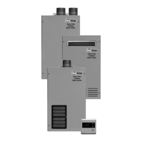 Rheem Ruud GT-199DVN-1 Specification Sheet