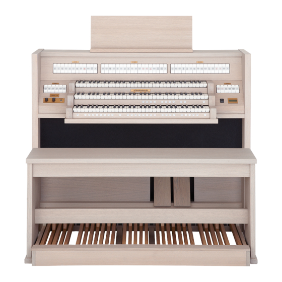 Johannus Classic 350 Quick Reference Manual