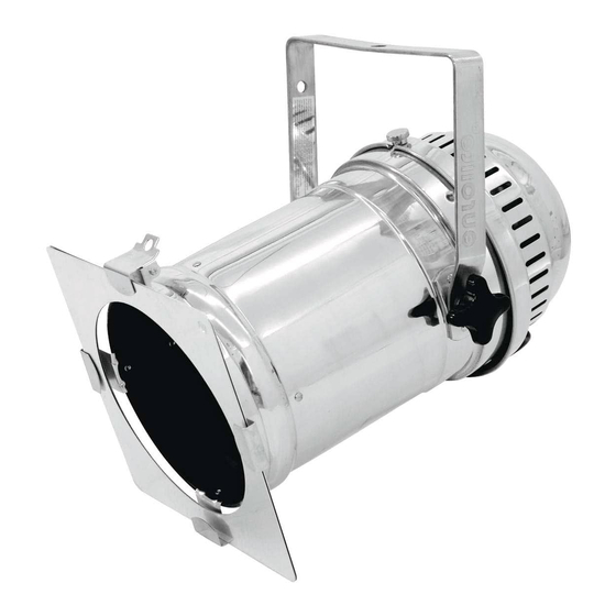 EuroLite PAR-64 long User Manual