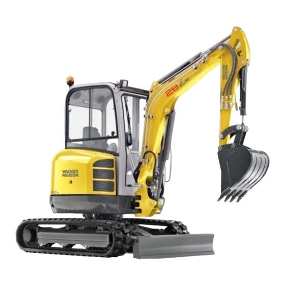 Wacker Neuson 28Z3 Service Manual