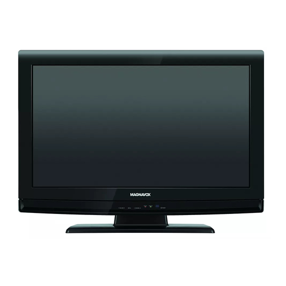 Magnavox 26MF330B/F7 Quick Start Manual
