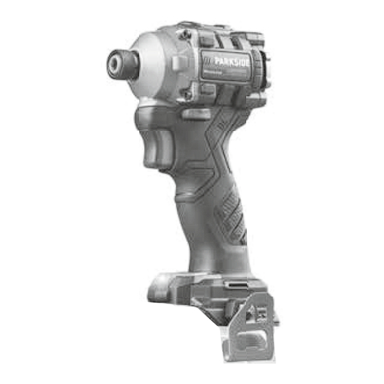 Parkside Performance PDSSAP 20-Li B3 Instructions Manual