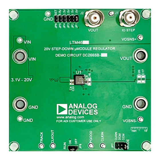 Analog Devices DC2665B-B Demo Manual