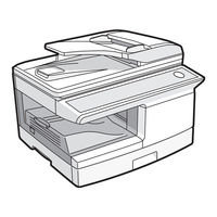 Sharp FO-2081 Operation Manual