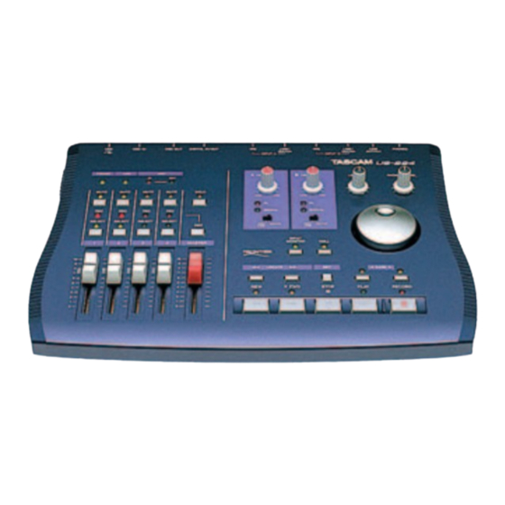 Tascam US-122 Supplementary Manual