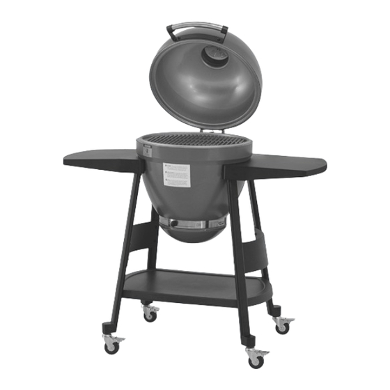 Homebase EGG SHAPED CHARCOAL BBQ GRILL Instruction Manual