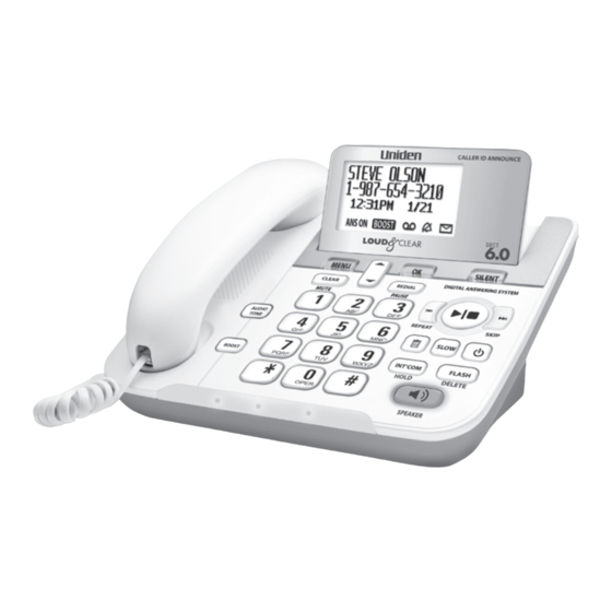 Uniden D3098 User Manual