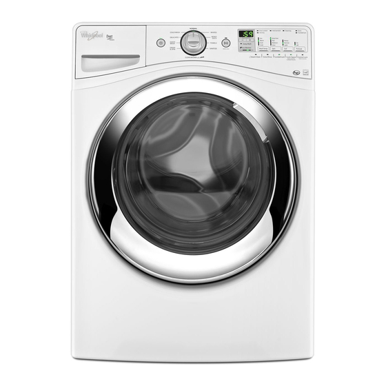 Whirlpool WFW86HEBW Use And Care Manual