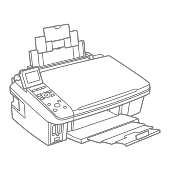 Epson Stylus TX400 Series Basic Operation Manual