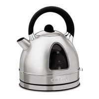 Cuisinart Cordless Electric Kettle DK-17 Instruction Booklet