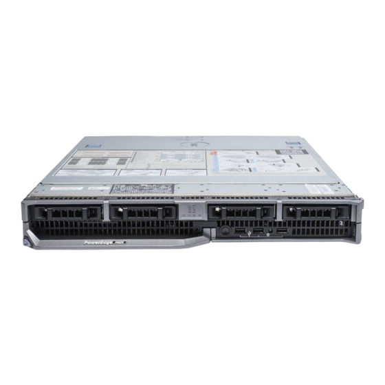 Dell PowerEdge M820 Owner's Manual