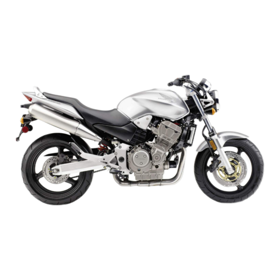 Honda 2003 CB900F Owner's Manual