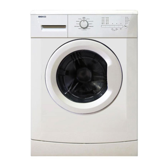 Beko WMB 61021 Y+ Washing Machine Manuals
