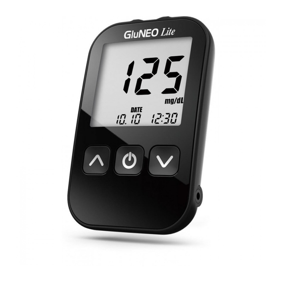 Infopia GluNEO Lite Instructions For Use Manual