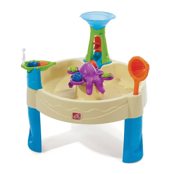 Step2 Wild Whirlpool Water Table 8401 Manual