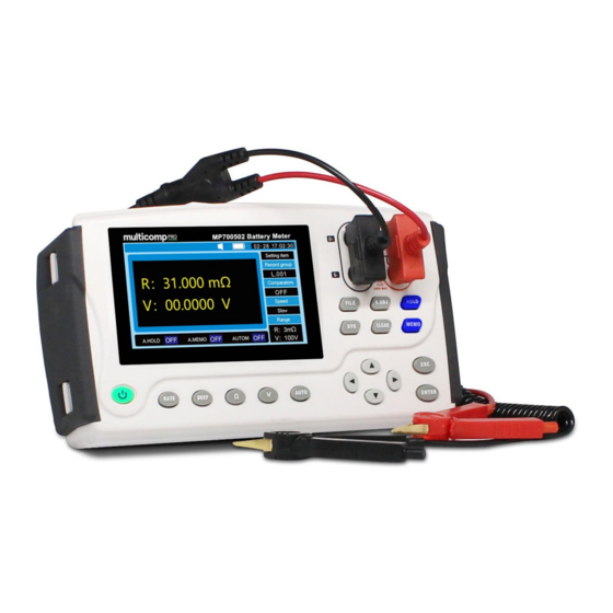 multicomp pro MP700499 Manual