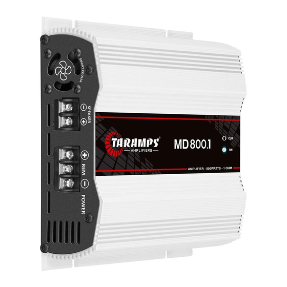 Taramps MD 800.1 Instruction Manual