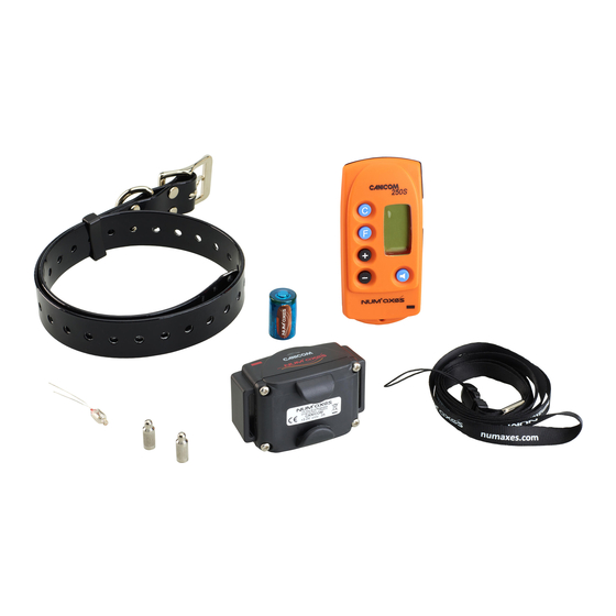 Num'axes Canicom 250S User Manual