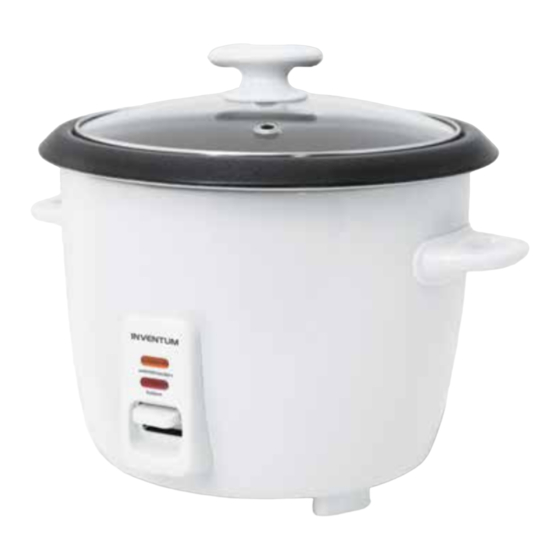 User Manuals: inventum RK150WT Rice Cooker