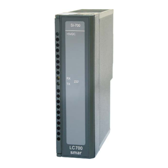 SMAR SI-700-EIA-232 User Manual
