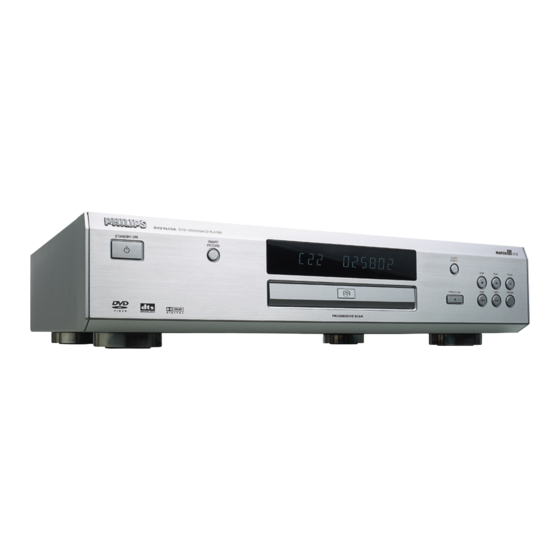 Philips DVD963SA Specifications