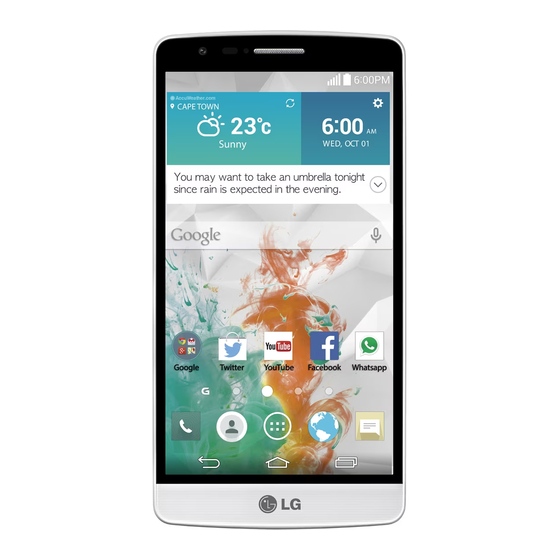 LG G3 S Quick Start Manual