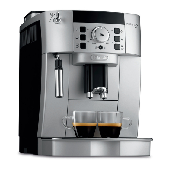 DeLonghi Magnifica S ECAM12.122.B Instructions For Use Manual