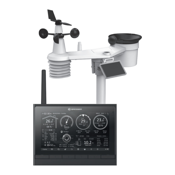 Bresser MeteoChamp HD 9-in-1 Manuals