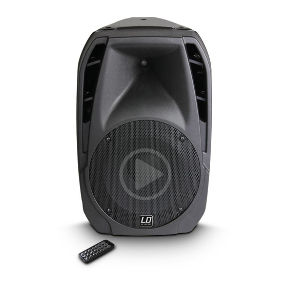 LD PLAY SERIES Powered Speaker System Manuals