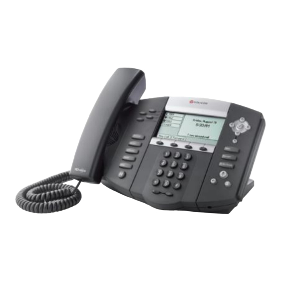 Polycom IP321 User Manual