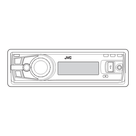 JVC KD-R701E Service Manual