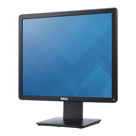 Dell E1715S User Manual