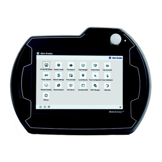 Rockwell Automation Allen-Bradley MobileView Terminal Application Technique