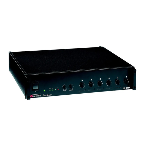 Bouyer EXCELLENCE Series Manual