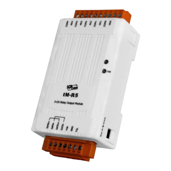 ICP DAS USA TM-R5 Quick Start Manual