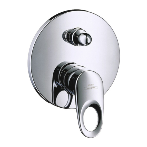 Hans Grohe Mediano 14418000 Installation Instructions Manual