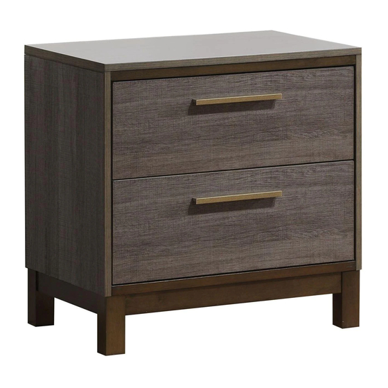 Furniture of America Manvel CM7867N Assembly Instructions Manual
