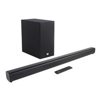 Jbl Harman CINEMA SB160 User Manual