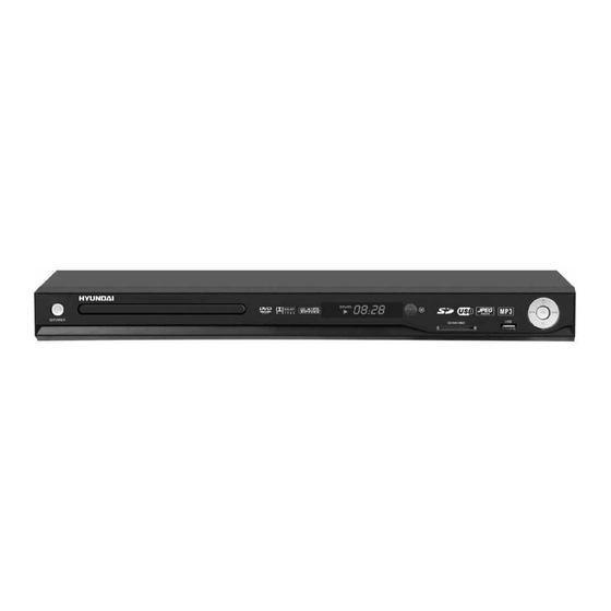Hyundai DV5S 434 Instruction Manual