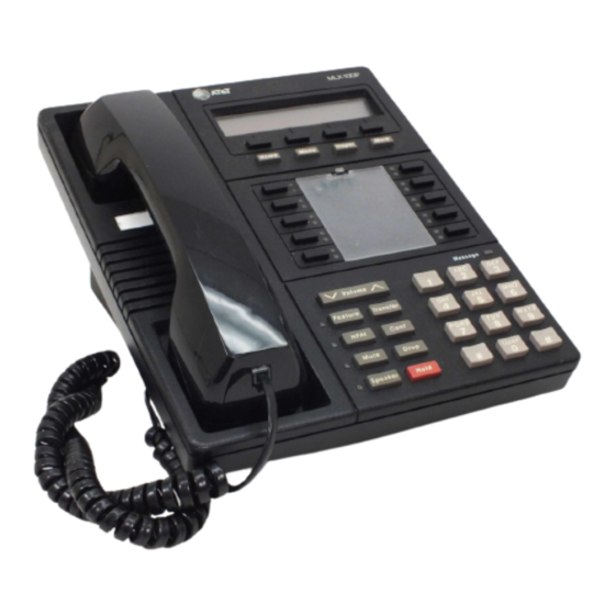 AT&T MERLIN LEGEND MLX-10 Non-Display Telephone User Manual