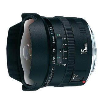 Canon EF Lenses Instructions