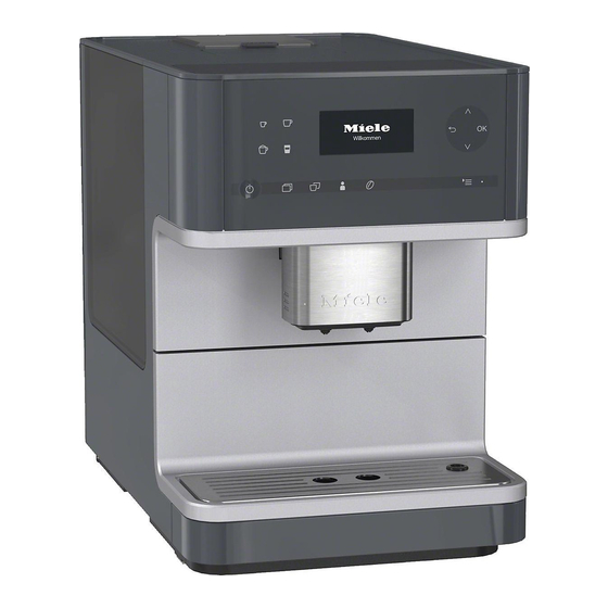 Miele CM6110 Operating Instructions Manual