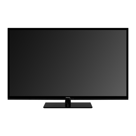 Panasonic TX-L50B6E Operating Instructions Manual